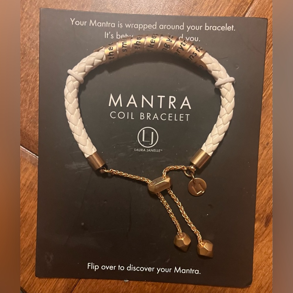 Mantra Coil Bracelet New